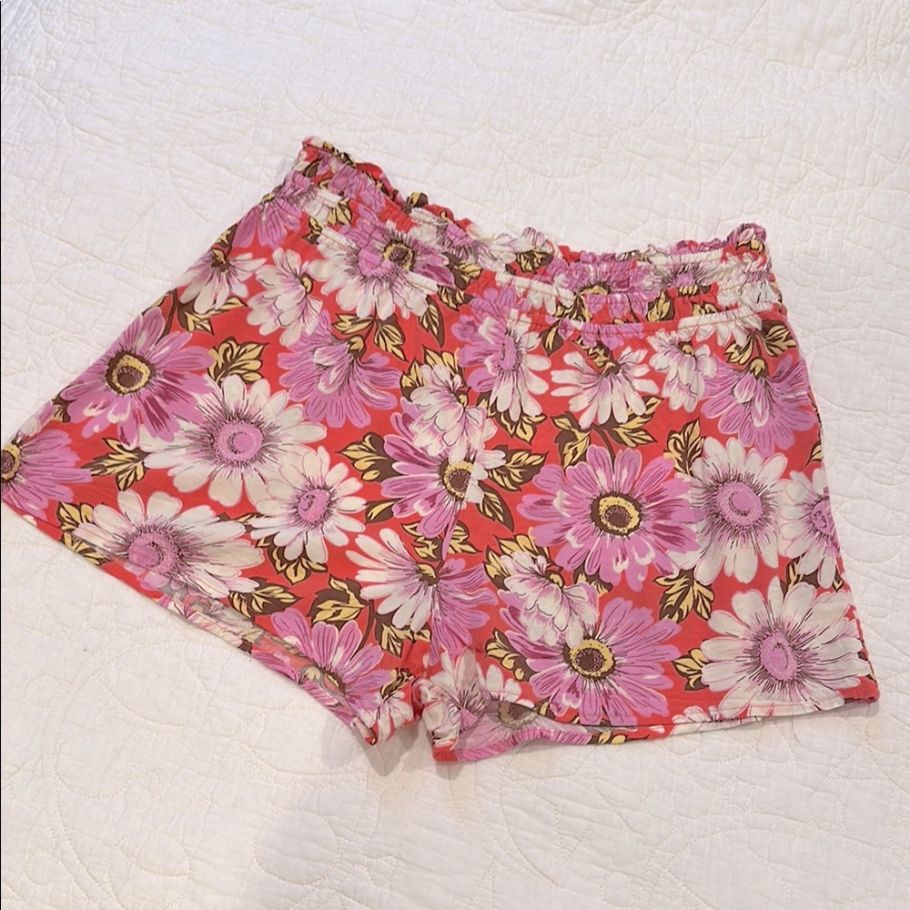 Floral Print Shorts